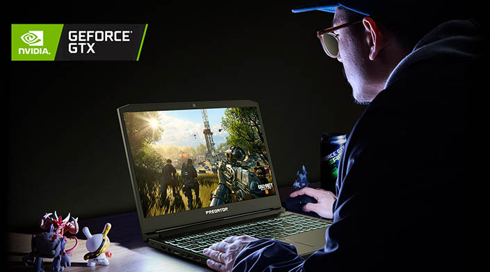 Herní notebook ACER Predator Triton 300 PT31551539R černý black