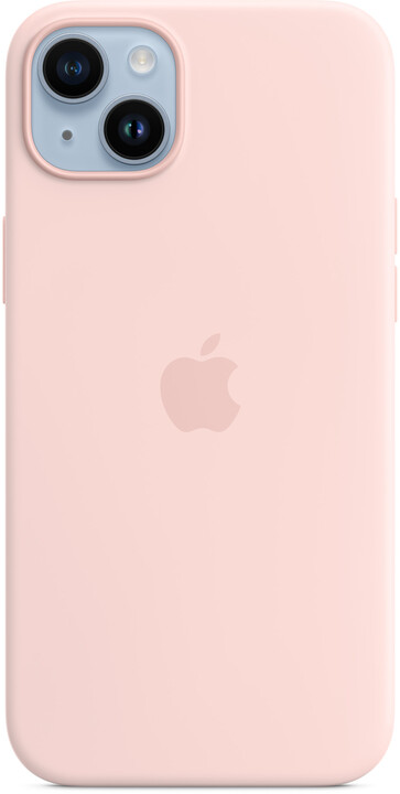 Apple Silikonový kryt s MagSafe pro iPhone 14 Plus, křídově růžová_2112665941