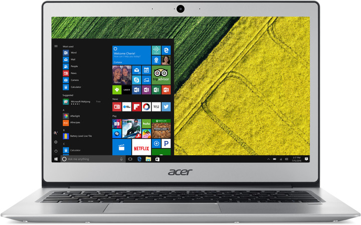 Acer Swift 1 celokovový (SF113-31-P56D), stříbrná_236549501