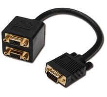 Digitus VGA Rozbočovací kabel, D-Sub15 - 2x D-Sub15_1803158267