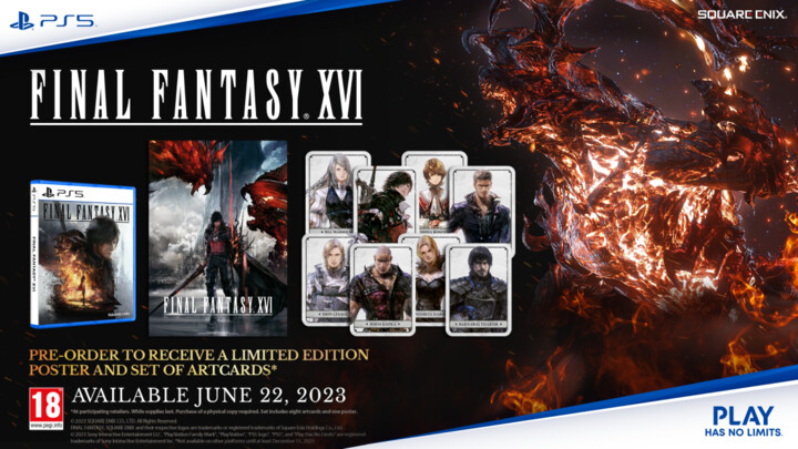 Final Fantasy XVI Artcards - v hodnotě 199 Kč_302494460