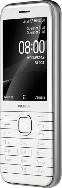 Nokia 8000 4G, Dual SIM, White_937979543