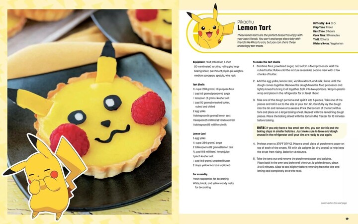 Kuchařka Pokémon - My Pokémon Cookbook: Delicious Recipes Inspired by Pikachu and Friends, ENG_1494129015