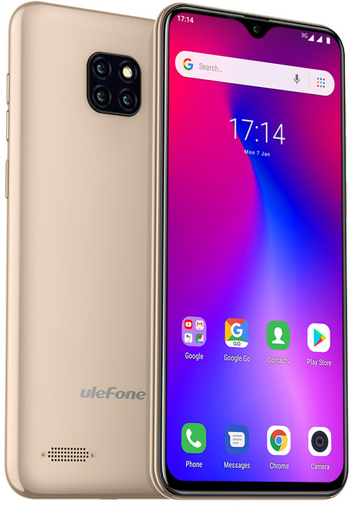 UleFone Note 7P, 3GB/32GB, Gold_1558914816
