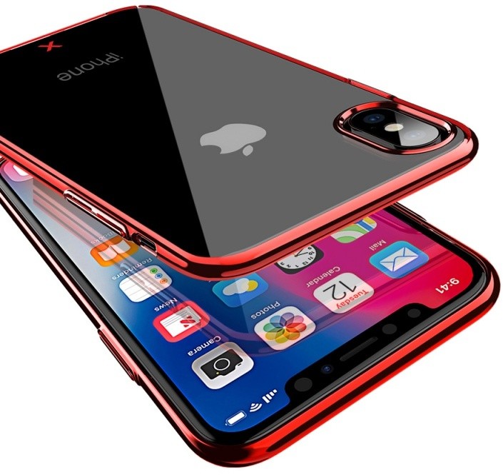 Mcdodo zadní kryt pro Apple iPhone X/XS, červená_458521938
