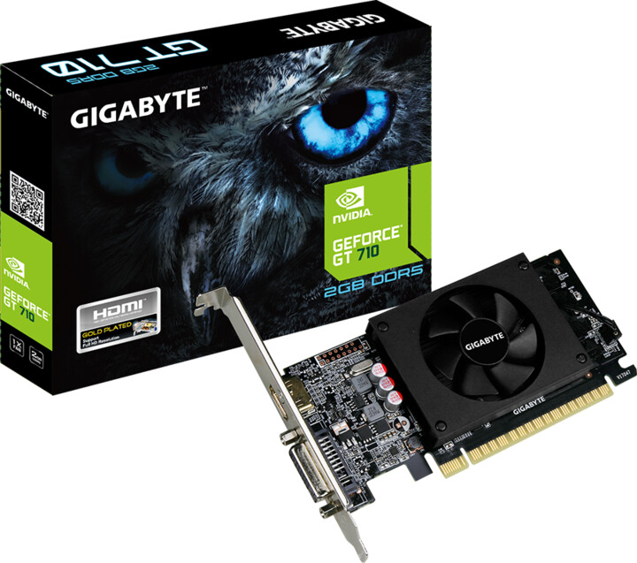 GIGABYTE GeForce GT 710, 2GB GDDR5_1278449254