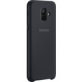 Samsung A6 dvouvrstvý ochranný zadní kryt, černá_1914978029