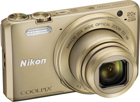 Nikon Coolpix S7000, zlatá + pouzdro_343890413