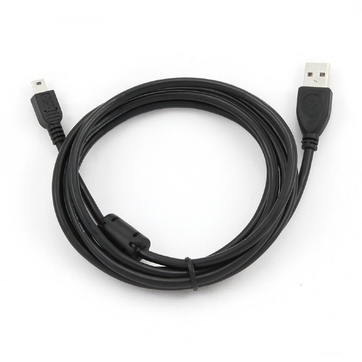 Gembird CABLEXPERT kabel USB A-MINI 5PM 2.0 1,8m HQ s ferritovým jádrem_865978676
