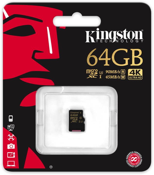 Kingston Micro SDXC 64GB UHS-I U3_1587404929