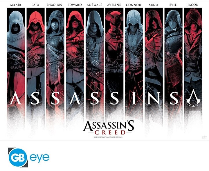 Plakát Assassin&#39;s Creed - Assassins (91.5x61)_1273285502