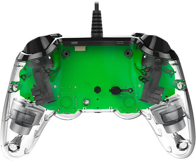 Nacon Wired Compact Controller, průhledný zelený (PS4)_1643755665