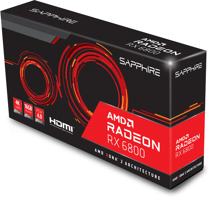 Sapphire Radeon RX 6800 16G, 16GB GDDR6_564750813