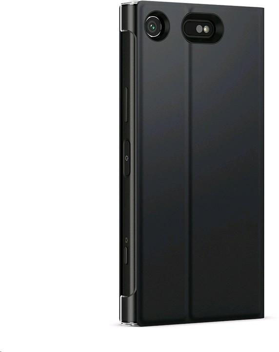 Sony Style Cover Flip pro Xperia XZ1 Compact, černá_1781029612
