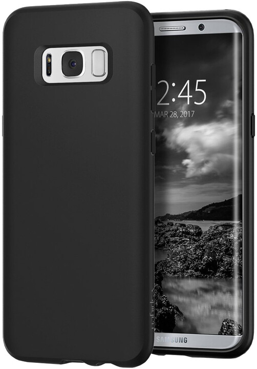 Spigen Liquid Crystal pro Samsung Galaxy S8+, matte black_805273569