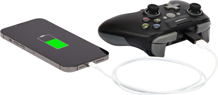 PowerA MOGA XP5-i Plus Bluetooth Controller, černá (iOS, Mac)_1994142694