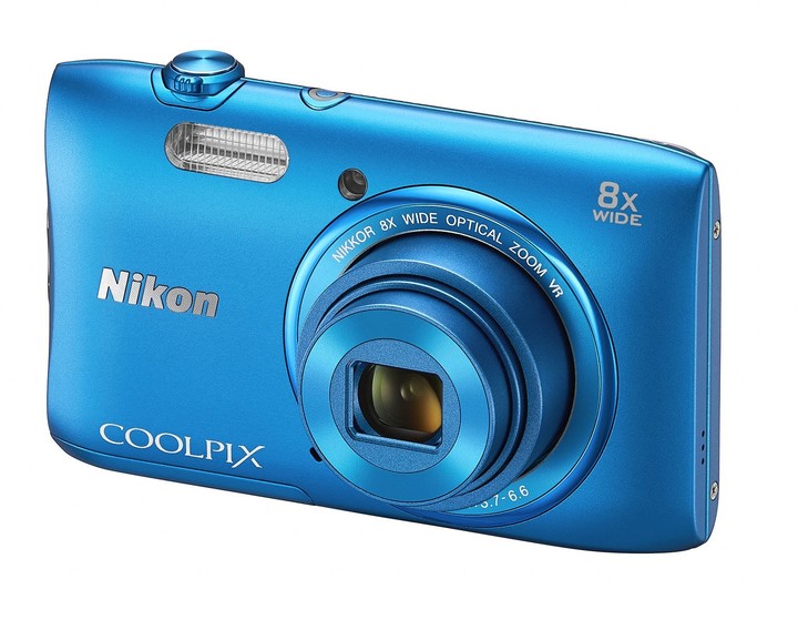 Nikon Coolpix S3600, modrá_890394835