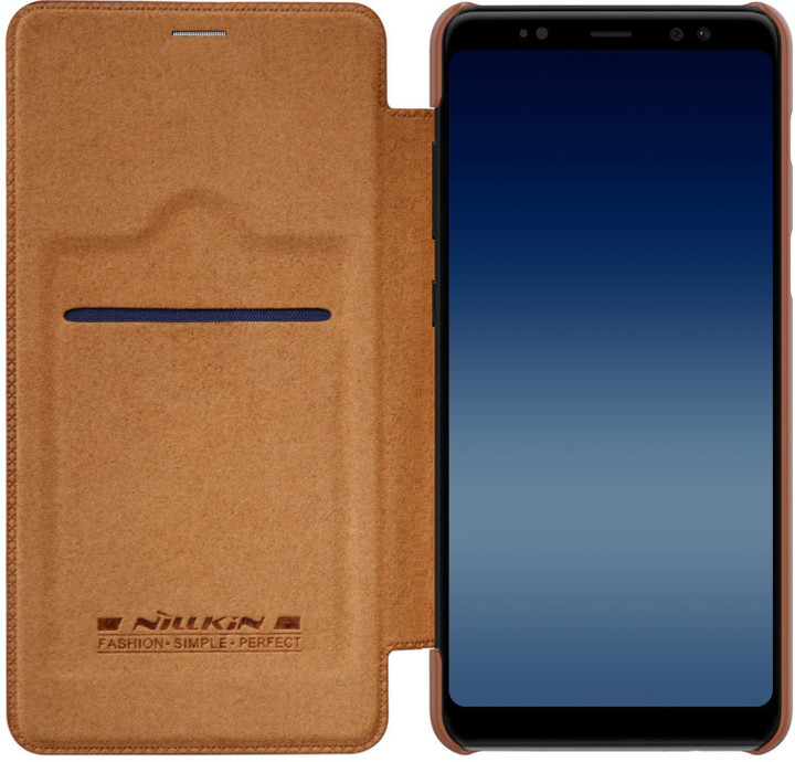 Nillkin Qin Book pouzdro pro Samsung A530 Galaxy A8 2018, Brown_397327223