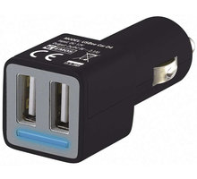 Emos napájecí zdroj USB CL duální 2x 2.1A, do auta_1110586520