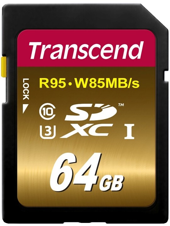 Transcend SDXC 64GB UHS-I U3_1861752751