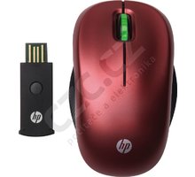 HP Wireless Optical Mobile Mouse, červená (red)_1026632716