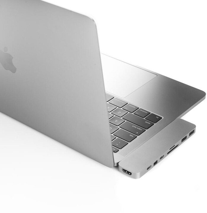 HYPER pro USB-C Hub pro MacBook Pro, stříbrný