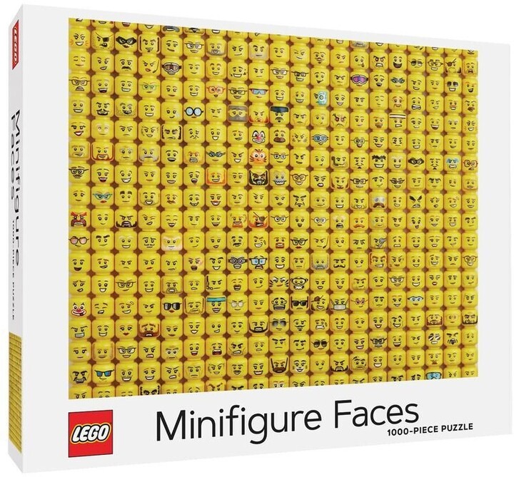 Puzzle Chronicle books - LEGO® Obličeje minifigurek, 1000 dílků_73391599