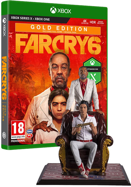 Far Cry 6 - Gold Edition + figurka Anton & Diego (Xbox)