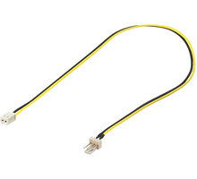 PremiumCord kabel napájecí pro ventilátor z 2 pinového FAN na 3 pinový FAN konektor