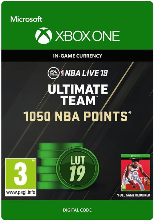 NBA Live 19 - 1050 NBA Points (Xbox ONE) - elektronicky_1446885007