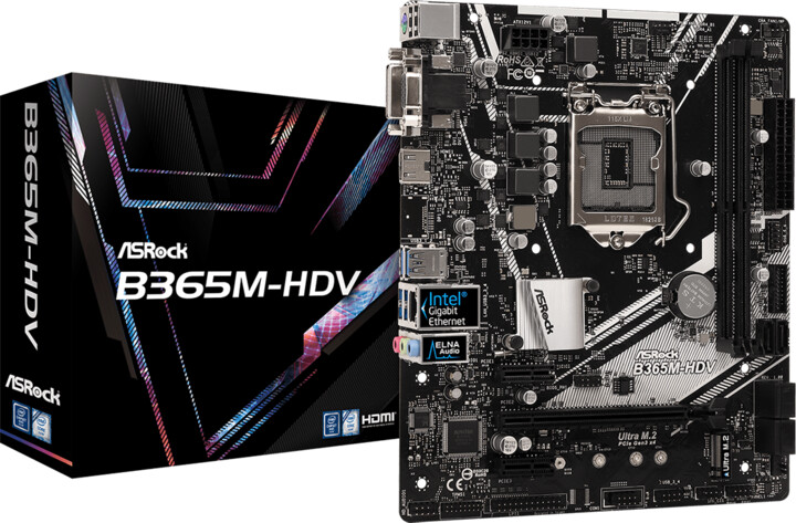 ASRock B365M-HDV - Intel B365