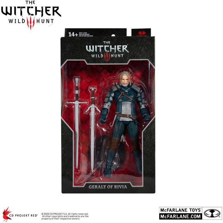 Figurka The Witcher - Geralt Viper Armor, 18 cm (McFarlane)_1678508001