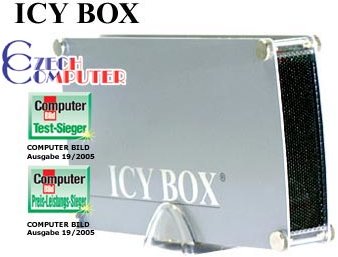 RaidSonic Icy Box IB-351U stříbrný USB, 3.5&quot; IDE_285060707