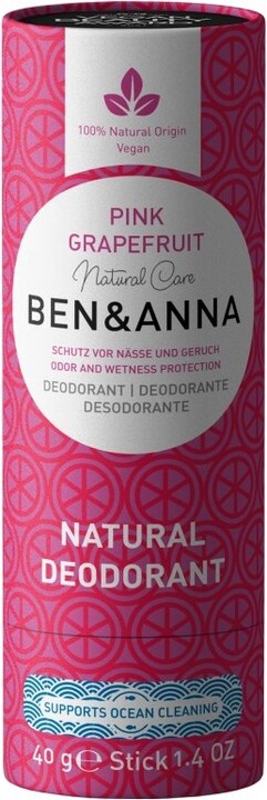 Ben &amp; Anna Tuhý deodorant (40 g) - Růžový grapefruit_888051089