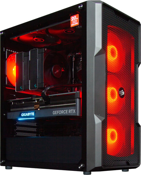 HAL3000 Alfa Gamer Elite (RTX 4080), černá_858885199