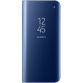 Samsung S8 Flipové pouzdro Clear View se stojánkem, modrá