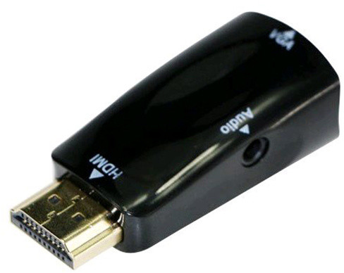 Gembird CABLEXPERT kabel HDMI na VGA + Audio, M/F, černá_237393819