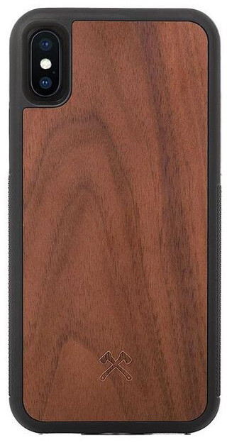 Woodcessories ochranný kryt TPU Bumper pro iPhone X/Xs, Walnut_109436744