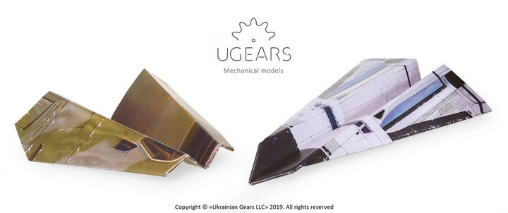 UGEARS stavebnice - Flight Starter, mechanická, dřevěná_992151833