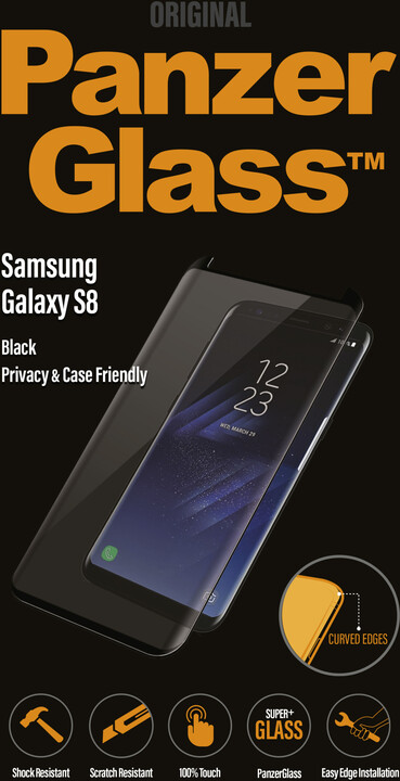 PanzerGlass Premium Privacy pro Samsung Galaxy S8, černé_473613973