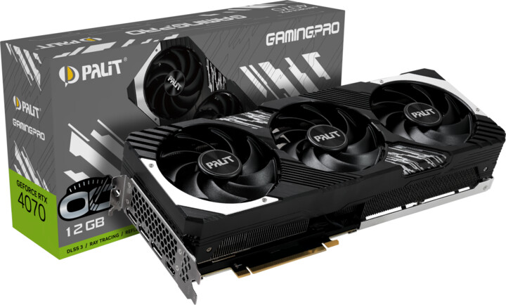 PALiT GeForce RTX 4070 GamingPro OC, 12GB GDDR6X_1161791851