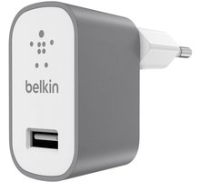 Belkin USB 230V nabíječka MIXIT Metallic 1x2.4A, šedá_96560941