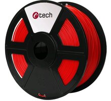 C-TECH tisková struna (filament), PETG, 1,75mm, 1kg, červená_214812440