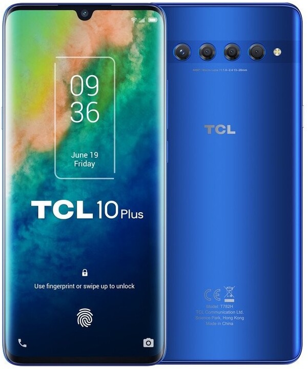 TCL 10PLUS, 6GB/64GB, Moonlite Blue_505116542