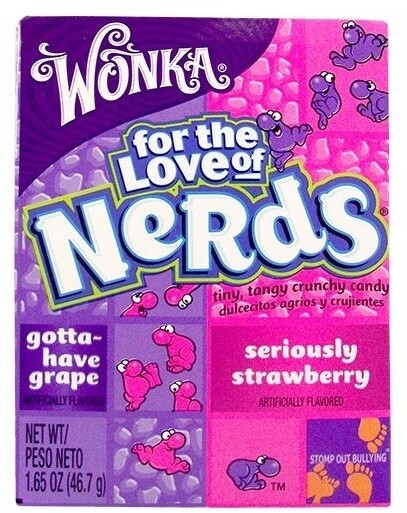 Wonka Nerds Strawberry &amp; Grape, hrozny/jahoda, 46,7 g_1019777669