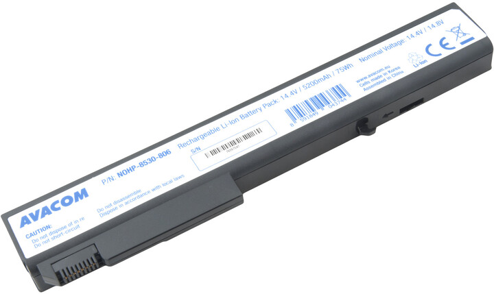 AVACOM baterie pro HP Business Notebook 8530p/w, 8730p/w series Li-Ion 14,4V 5200mAh/75Wh_1793413361