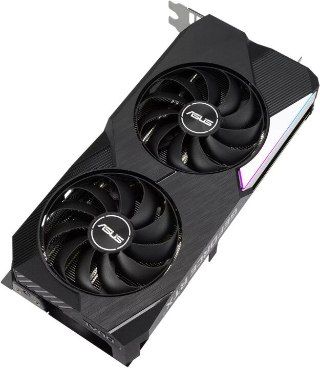 ASUS GeForce DUAL-RTX3060Ti-O8G-V2, LHR, 8GB GDDR6_1814554265