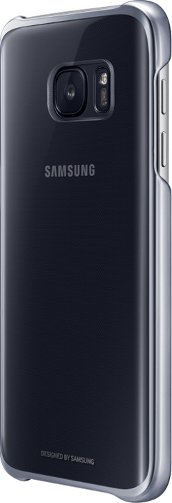 Samsung EF-QG930CB Clear Cover Galaxy S7, Black_695578956
