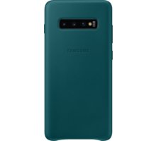 Samsung kožený zadní kryt pro Samsung G975 Galaxy S10+, zelená_73093874