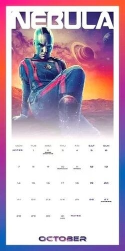 Kalendář 2024 Guardians of the Galaxy, nástěnný_5429793